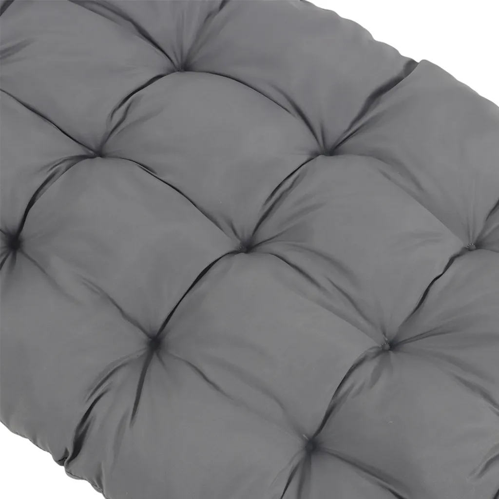 Relaxdays Coussin matelassé pour banc de jardin confortable 120 cm - 6