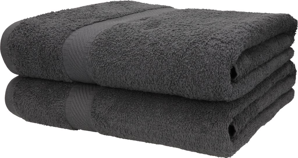 Betz 2 Stück Duschtücher 70x140 cm PALERMO 100% Baumwolle  Produktbild 