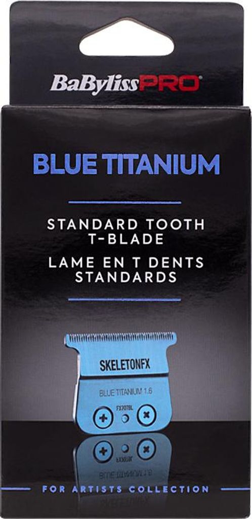 Babyliss Pro 4Artist Testina Blue Titanium per Trimmer Immagine del prodotto 