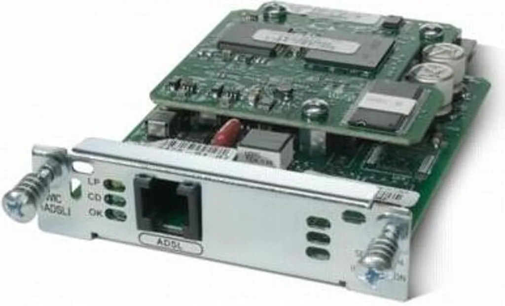 Cisco HWIC-1ADSL Carte d'Interface WAN Haute Vitesse pour Routeur ISR