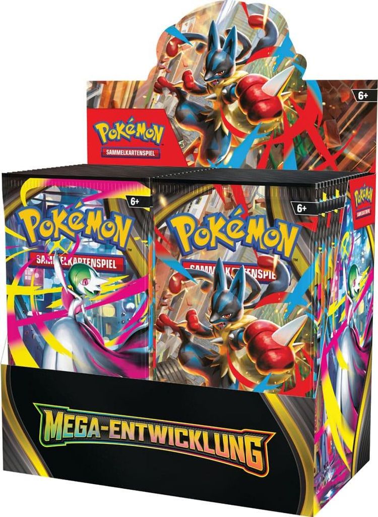 Caja de refuerzo de expansiones "Mega Evoluciones" de Imagen del producto 