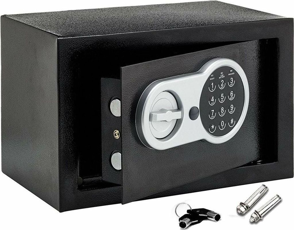 Digitální trezor Safe & Secure s číselným kódem a nouzovými Obrázek produktu 