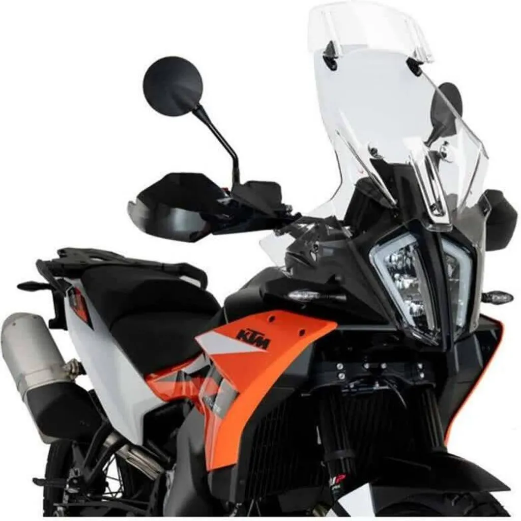 Écran de Protection Route PUIG 21612W pour KTM 890 Adventure Transparent 4mm