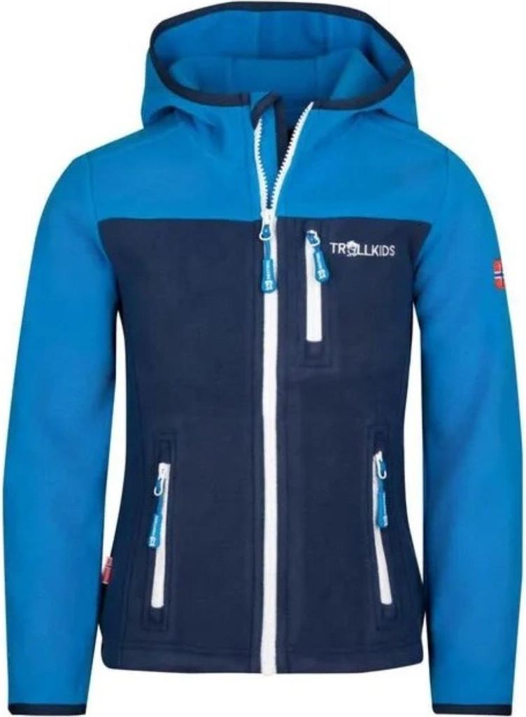 Trollkids Kinder Fleecejacke Blau 706-160 Grösse 164