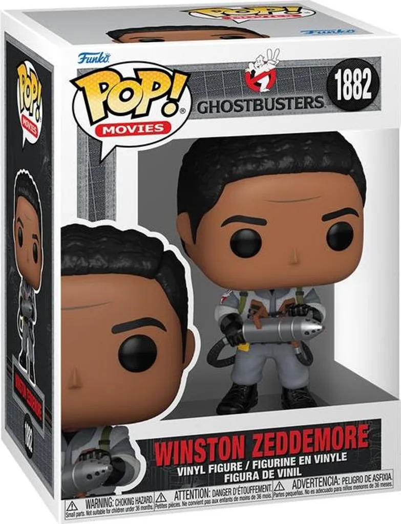 Cadeau Geek SOS Fantômes II Figurine Winston Zeddemore pour Collection