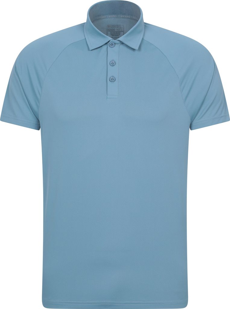 Mountain Warehouse - Poloshirt Leicht für Herren MW4025 (XL) (Hellblau)