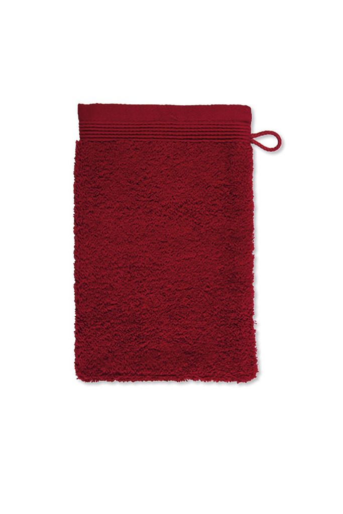 Möve Superwuschel Waschhandschuh 15x20 cm ruby