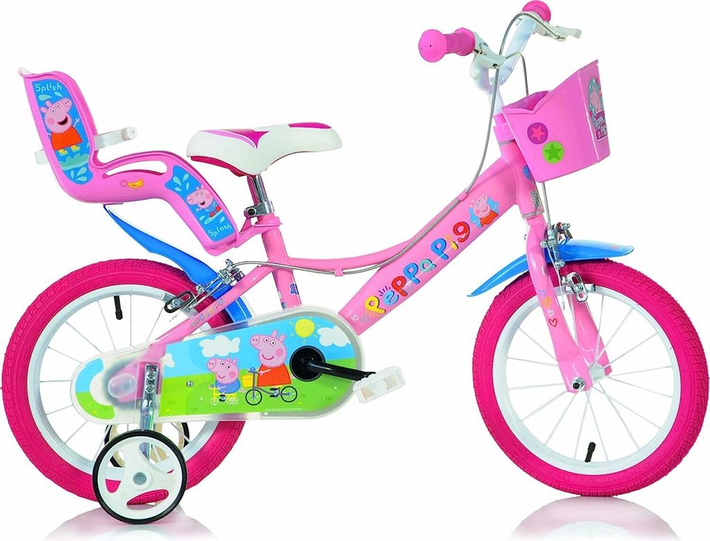 DINO Bikes – Kinderfahrrad 16" Peppa Pig
