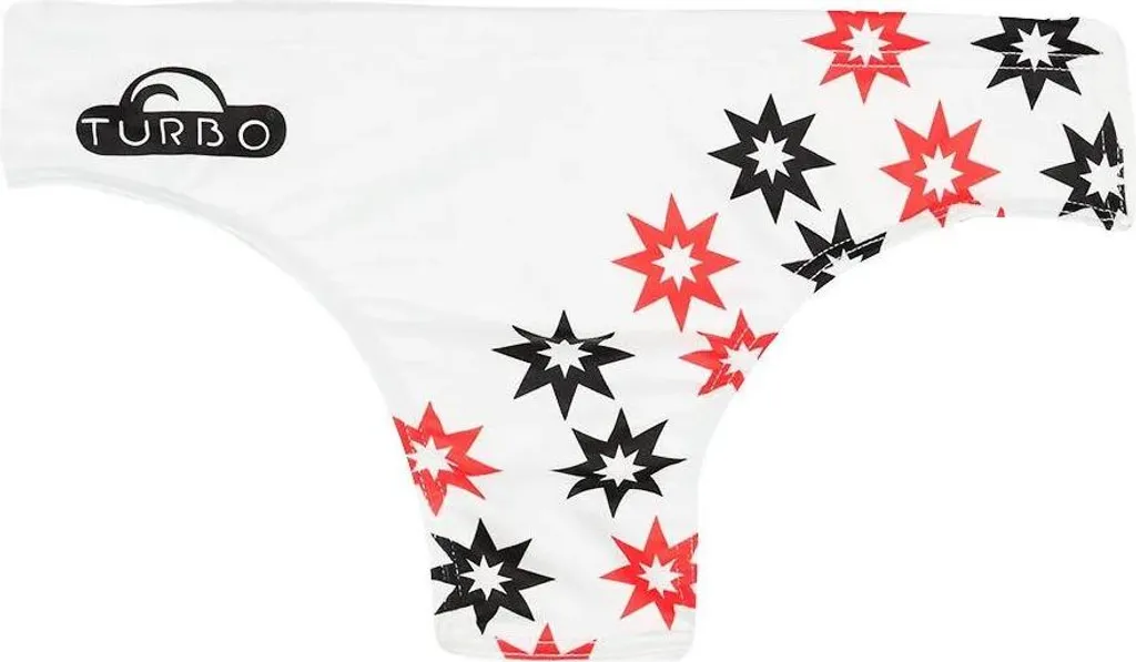 Turbo Jocker Slip da Bagno Bianco 9-10 Anni | Costume Nuoto Ragazzo