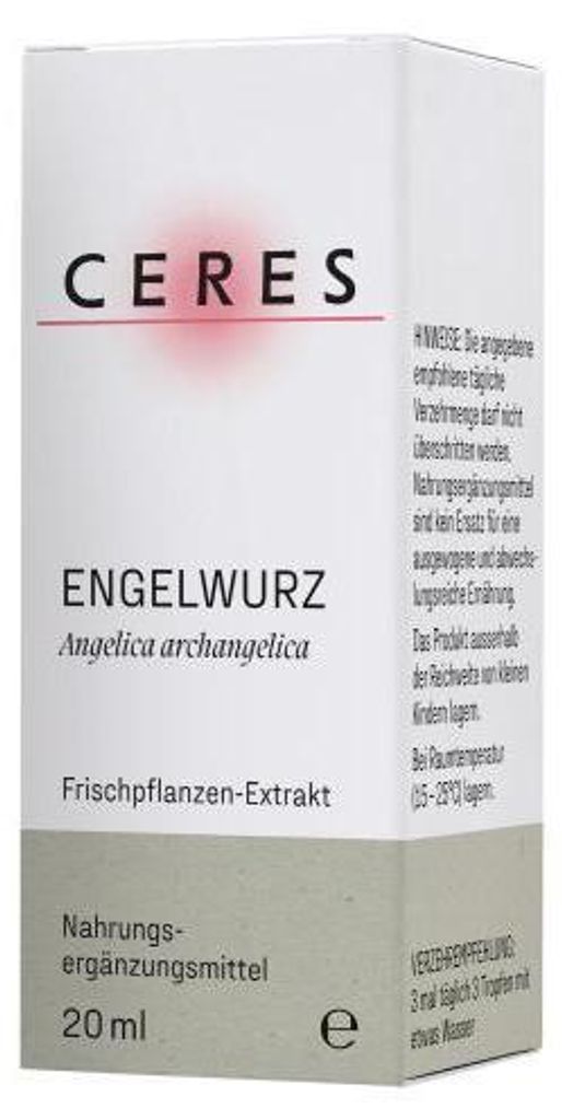Ceres Engelwurz Angelica archangelica Extrakt Tro. 20 ml
