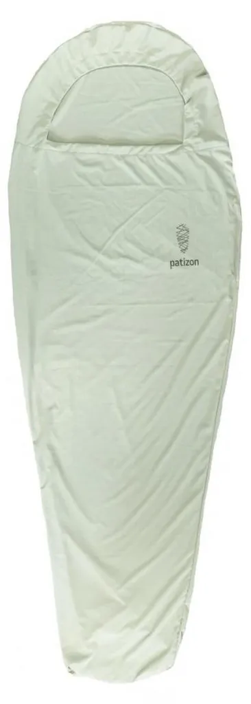 Sac à draps Patizon Liner ultraléger et compact vert pour camping