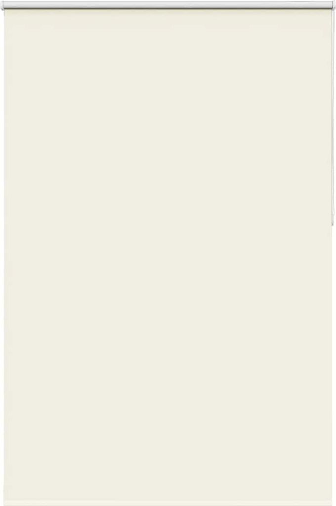 Verdunkelungsrollo Cremeweiß 160x230cm Stoffbreite 156,6cm