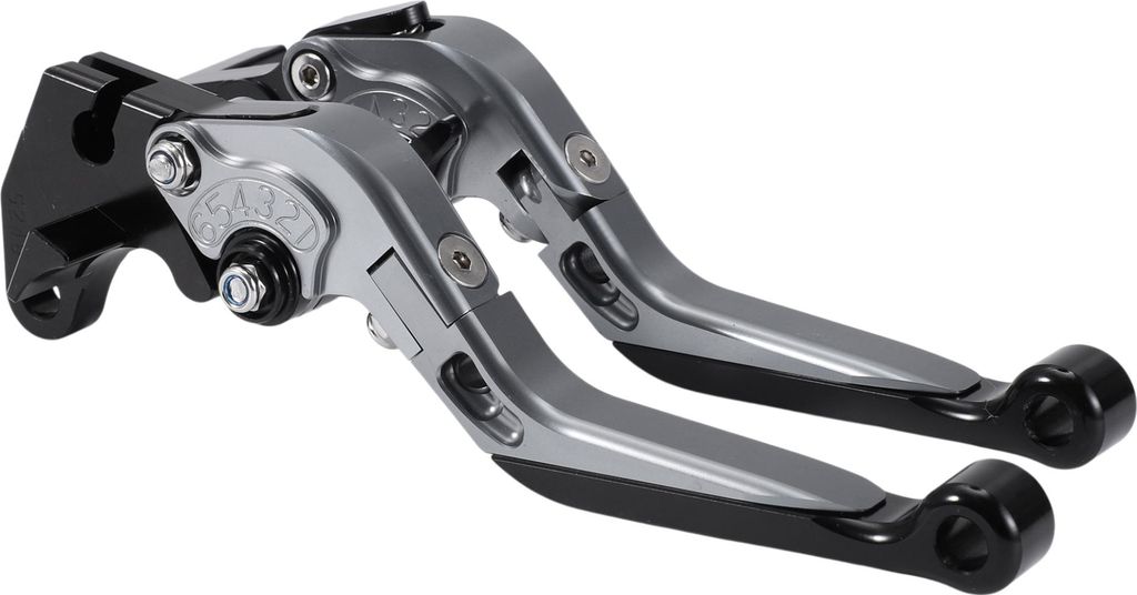 Kurz Lang Bremse Kupplung Hebel für Yamaha MT125 2014-2021 6 Stellung Motorrad Lenker Bremshebel Aluminium Legierung Titanium Griff Schwarz Ende