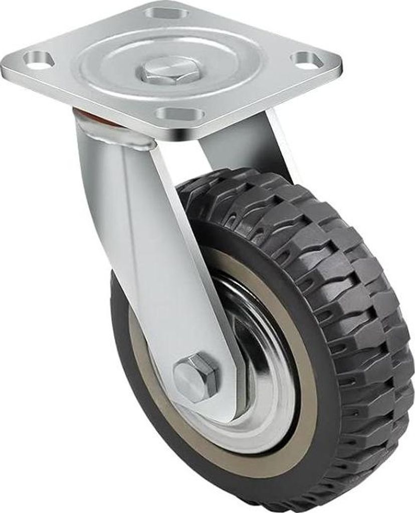 Räder mit 150 mm Durchmesser für Transportwagen, Möbel, Schwerlastrollen, Lenkrollen