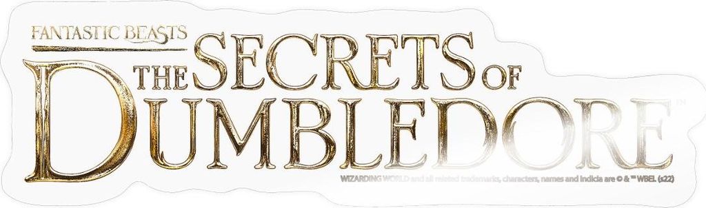 Spreadshirt Phantastische Tierwesen 3 The Secrets Sticker Aufkleber, 10 x 10 cm, Transparent glänzend