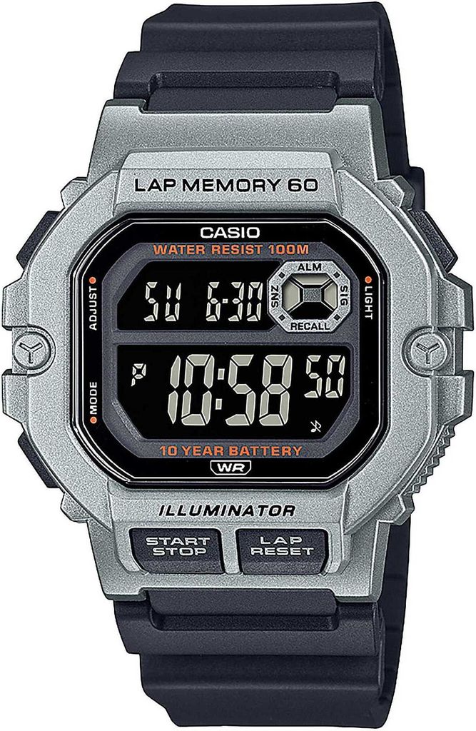 Casio Digitaluhr Sportliche Armbanduhr WS-1400H-1BVEF