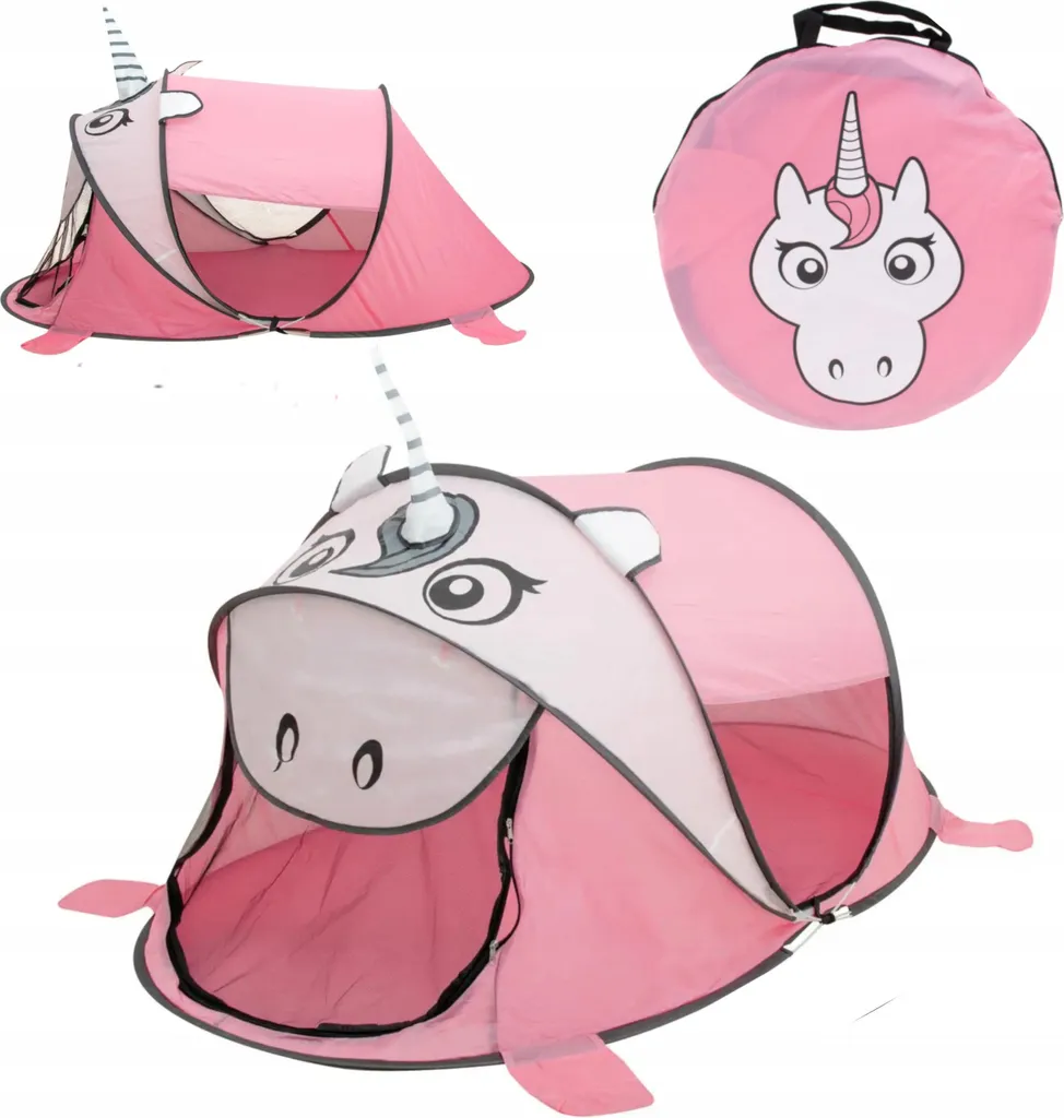 Tente licorne enfant 600-54 : un abri de jeu DIY rapide à installer