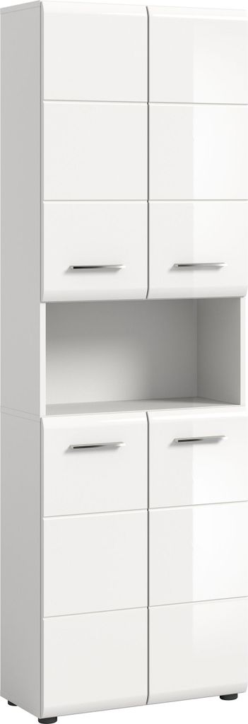 xonox.home Vysoká skříňka široká Ledová bílá reprodukce Obrázek produktu 