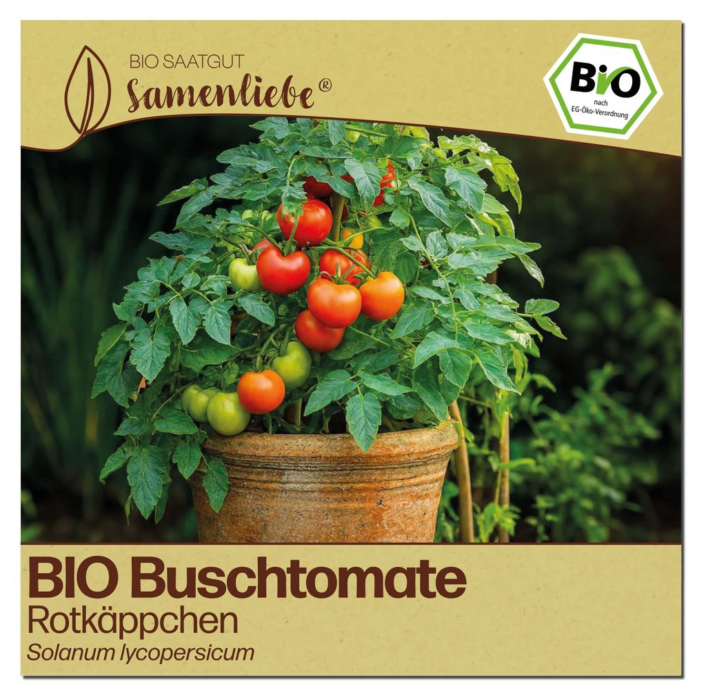 Samenliebe  Tomate Samen | Rotkäppchen - rot & kleine & Produktbild 