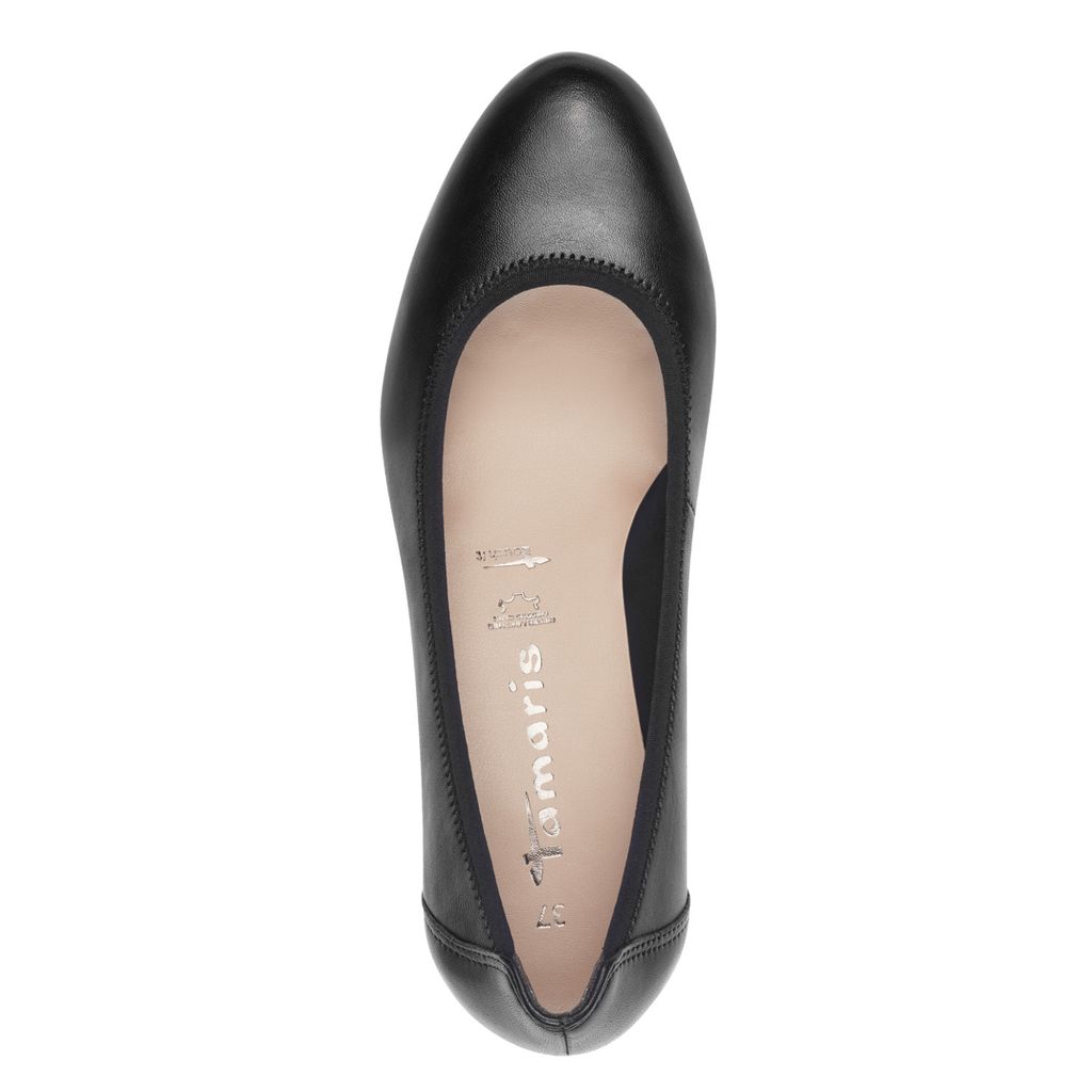 Tamaris Damen Pumps Leder Keilabsatz TOUCHit Fußbett Produktbild 24
