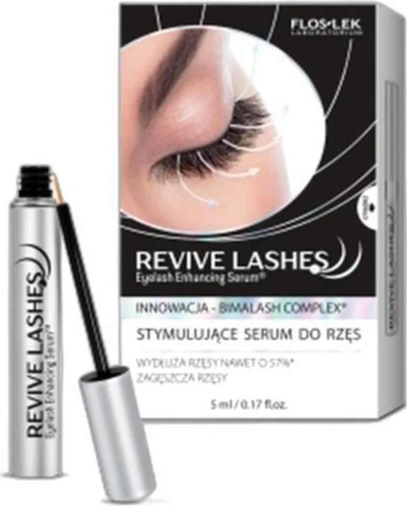 Comment avoir des cils plus longs avec le sérum Floslek Revive Lashes