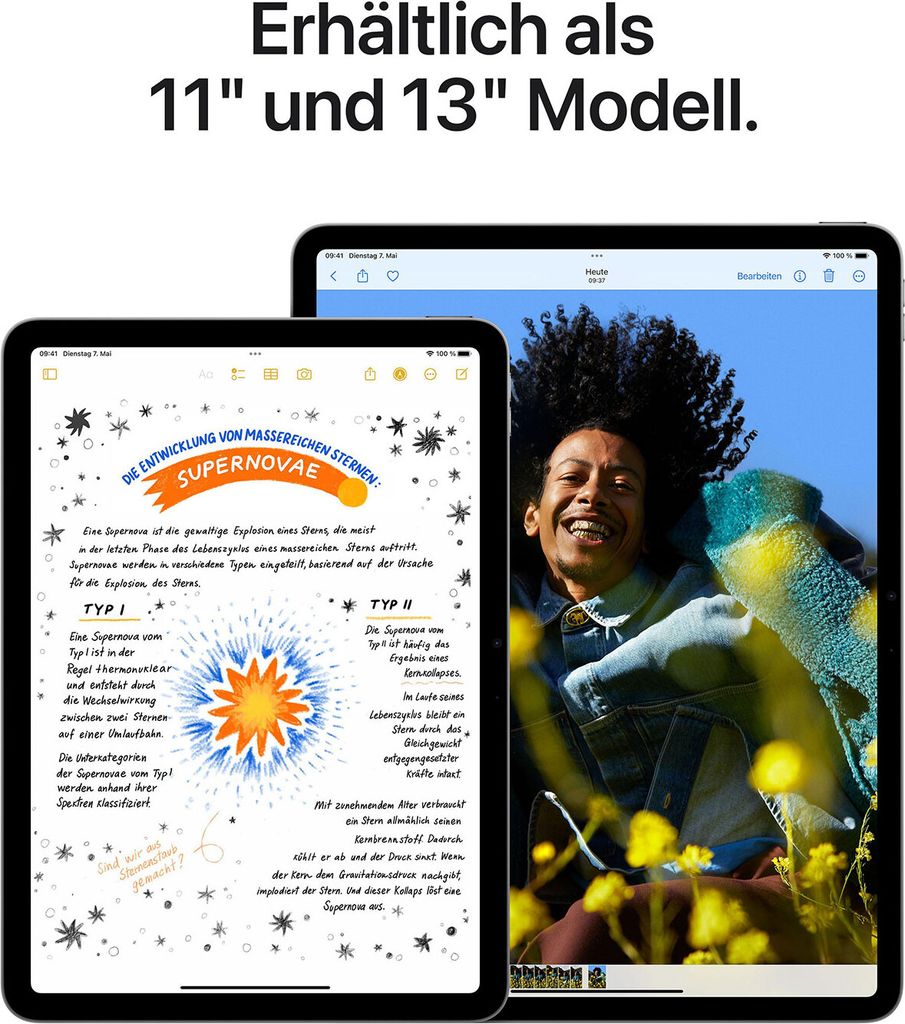 Apple iPad Air (6. gen.) 11" M2 128 GB Cellular Blue Neu Zdjęcie produktu 10
