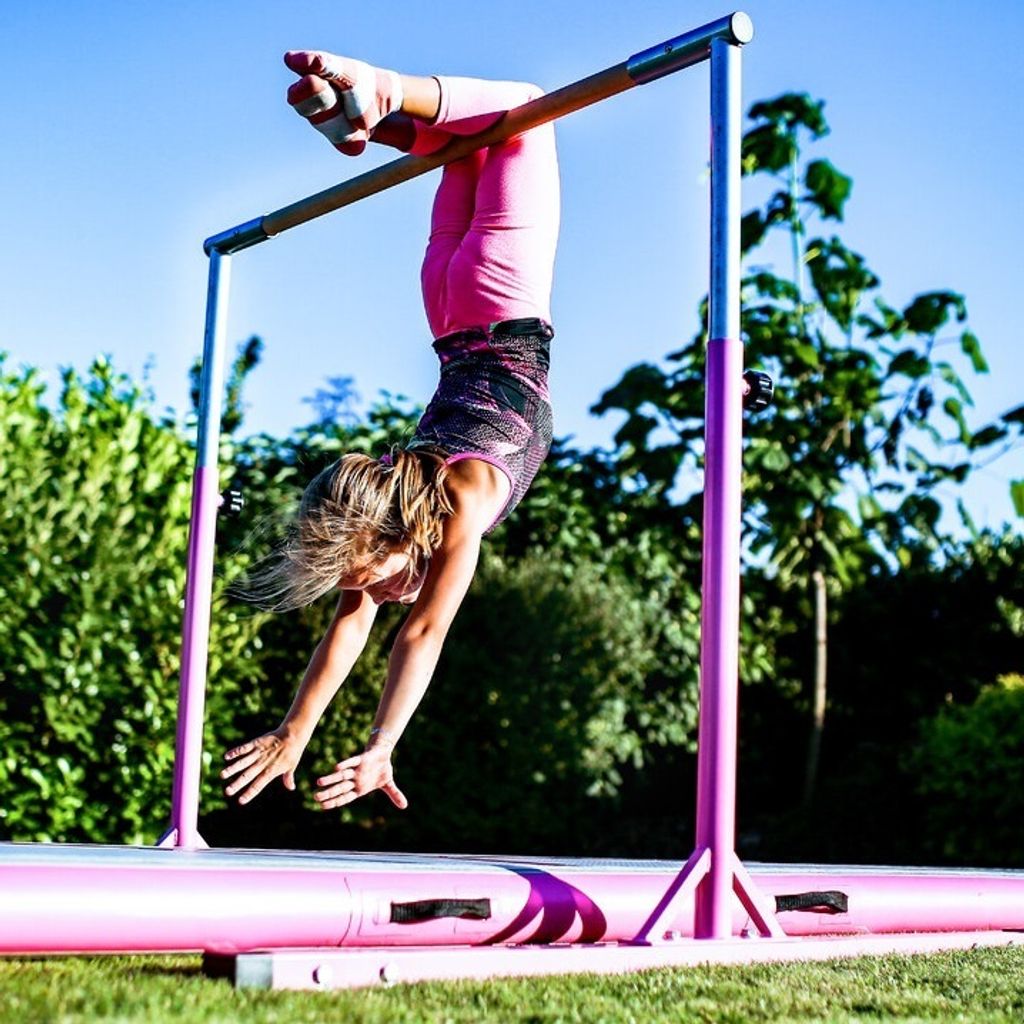 Gymnastické zábradlí MASTER 150cm - modré Obrázek produktu 4