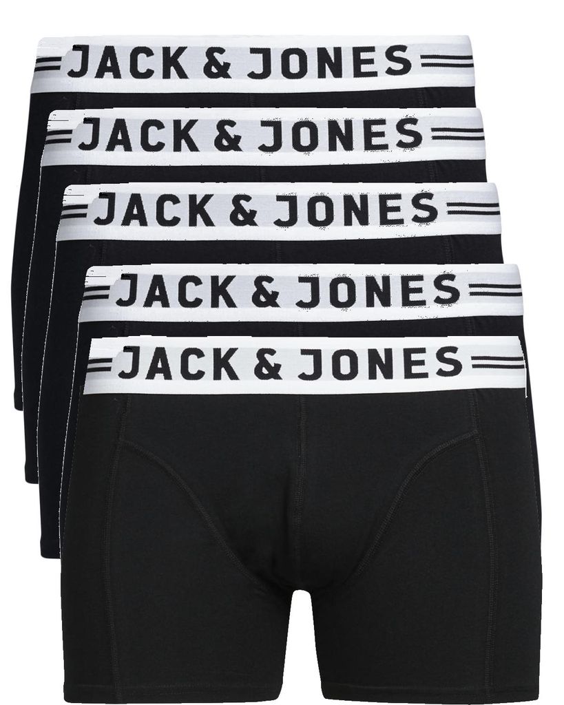 JACK & JONES Trunks 5er Pack Boxershorts Boxer Short Unterhose Mehrpack