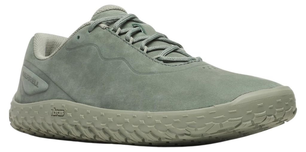 Merrell Herren Halbschuhe Vapor Glove 6 Leather Barefoot J00003331 Grau