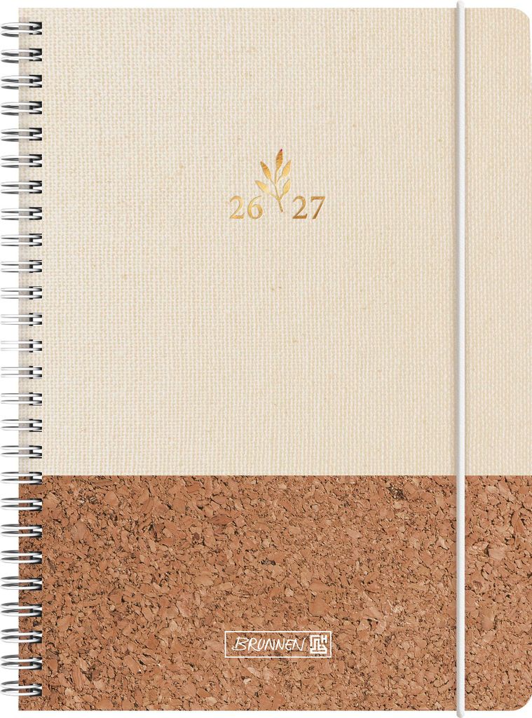 Schülerkalender 2026/2027 "Naturality" | A5, Textil Produktbild 