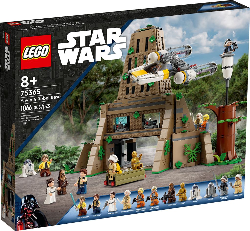 LEGO® Star Wars 75365 Base des rebelles sur Yavin 4 Image du produit 