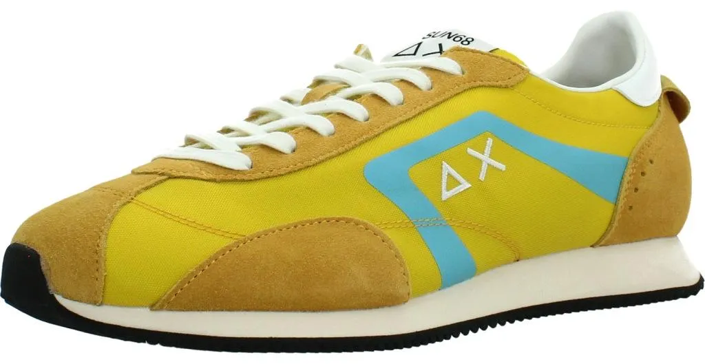Sun68 Easy Runner Zapatillas Hombre Jaune - Baskets Sportives Homme