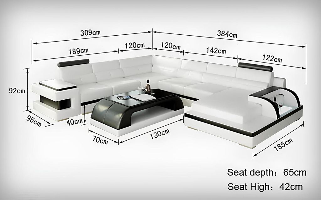 Moderne Wohnlandschaft Ecksofa Sofa Couch Polster Eckgarnitur 2tlg.Set Garnitur