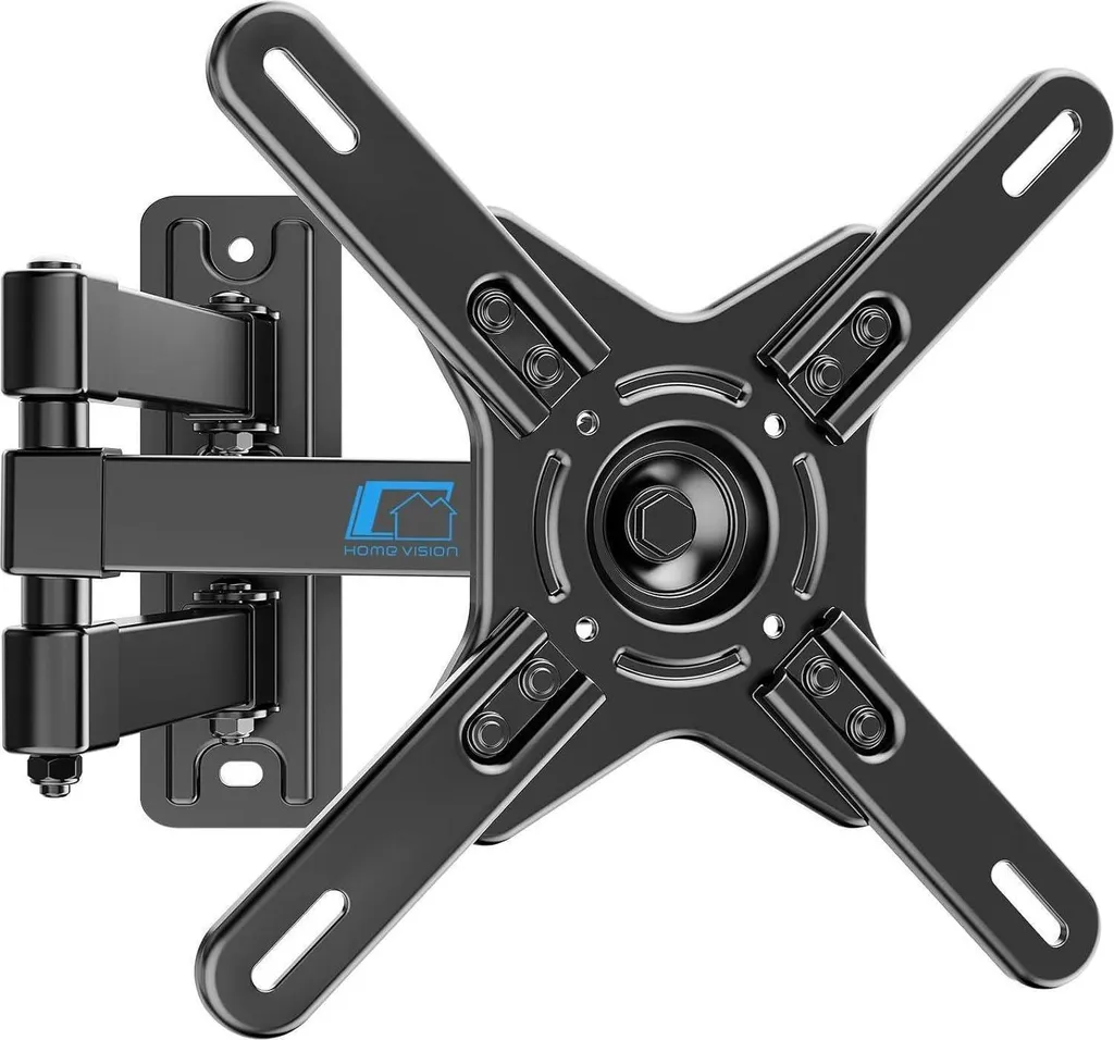 Support TV Mural Articulé pour Petit et Moyen Écran LED LCD Max 20kg