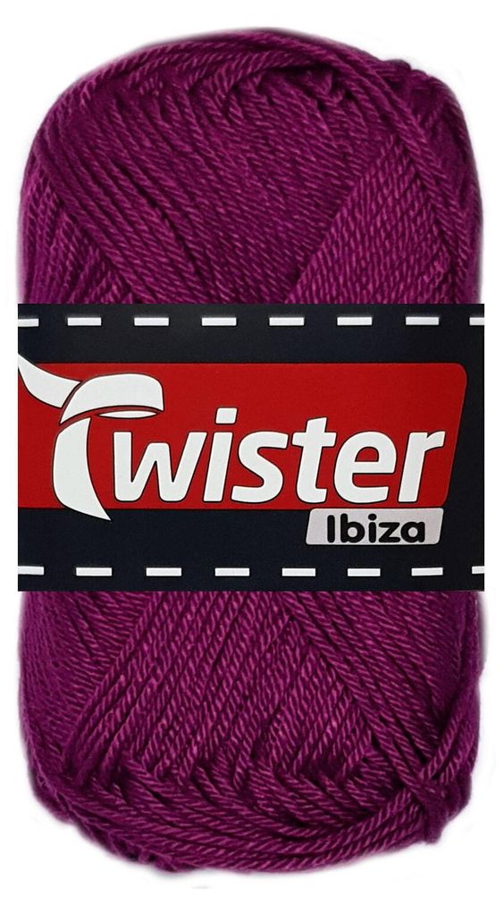 50 Gramm Twister Ibiza aus 100 % Baumwolle 36 Fuchsia Produktbild 