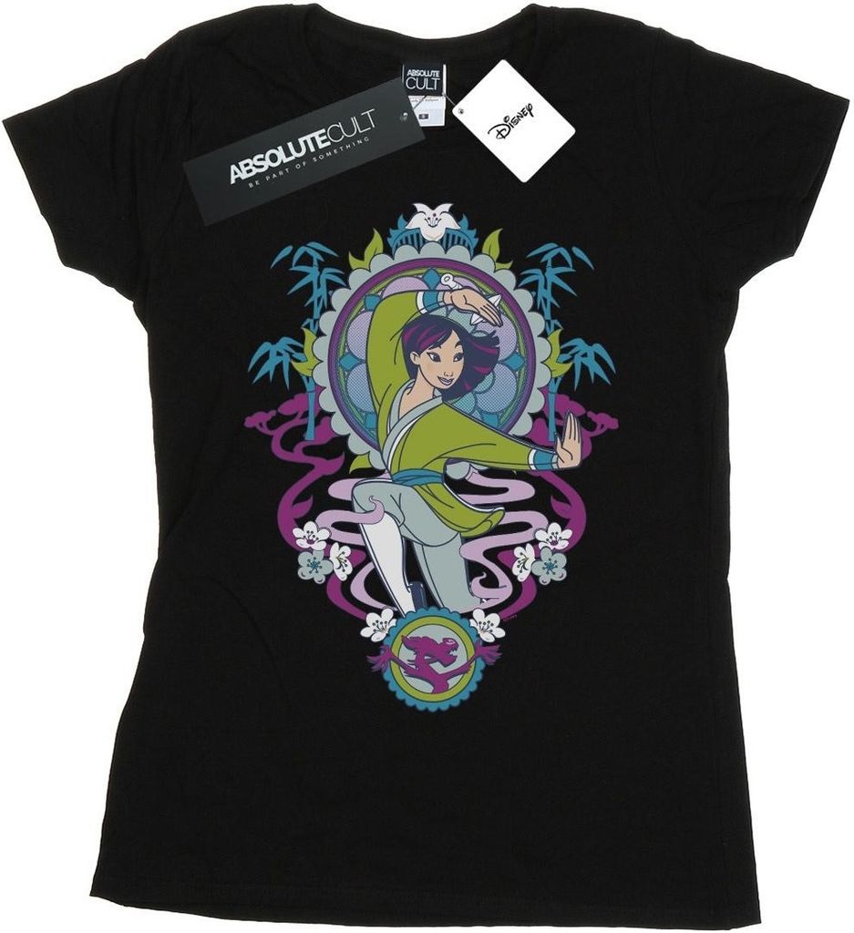 Disney - T-Shirt für Damen BI16052 (L) (Schwarz) Produktbild 