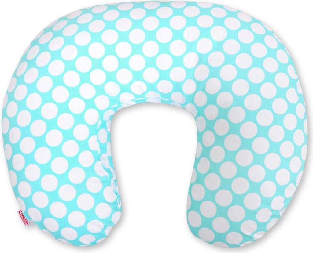 Stillkissen, Stillkissen, ergonomische Stütze – 100 % Baumwolle, waschbarer Bezug