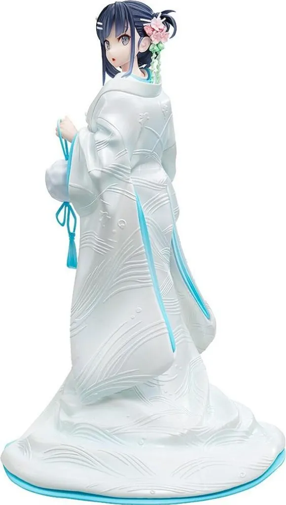Décoration Anime Mai Sakurajima Figurine Kimono Blanc pour Collection