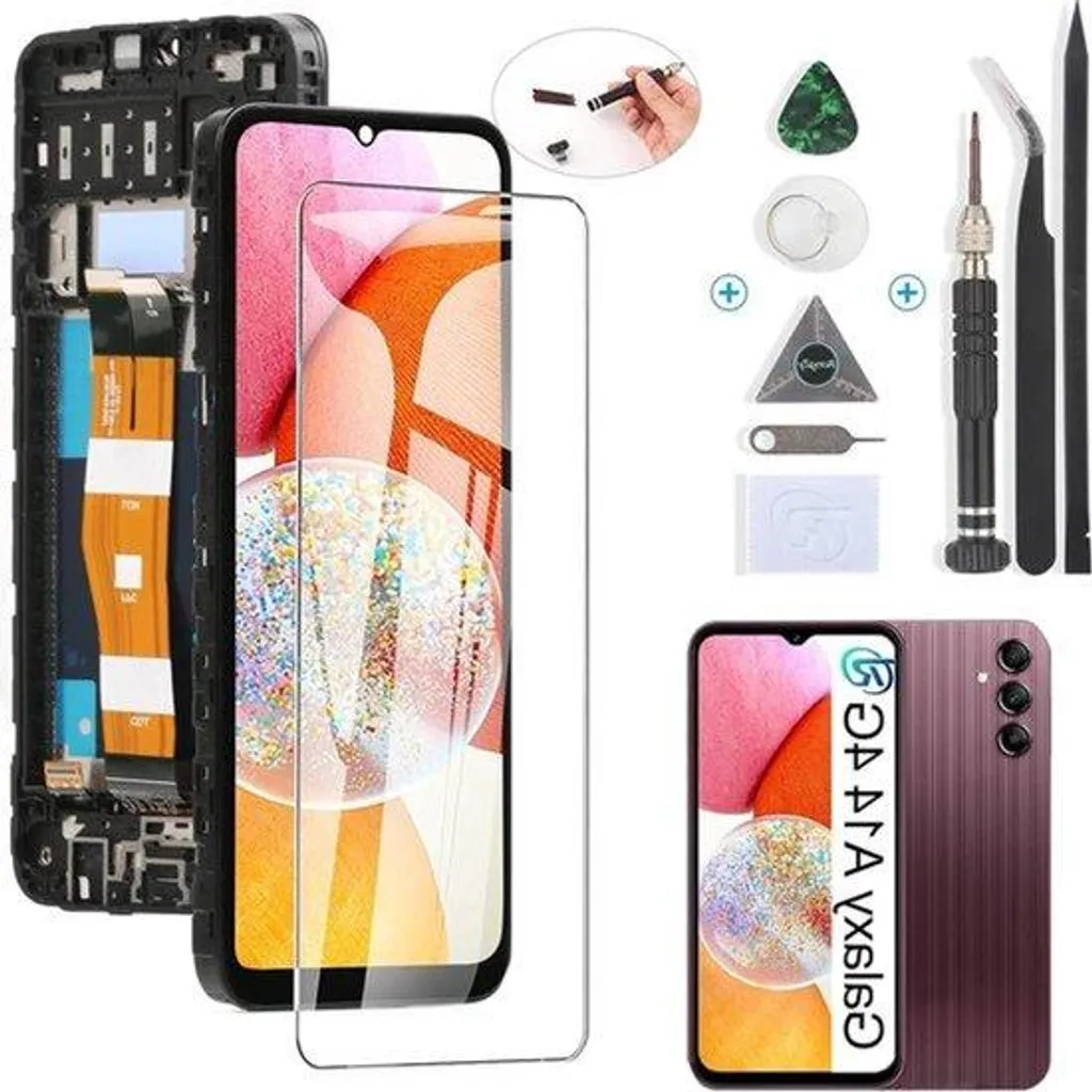 Kit écran tactile LCD 4G noir pour iPhone avec outils de réparation