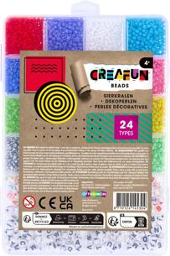 Jeu de perles 24 sortes pour fabriquer des cadeaux faits maison DIY