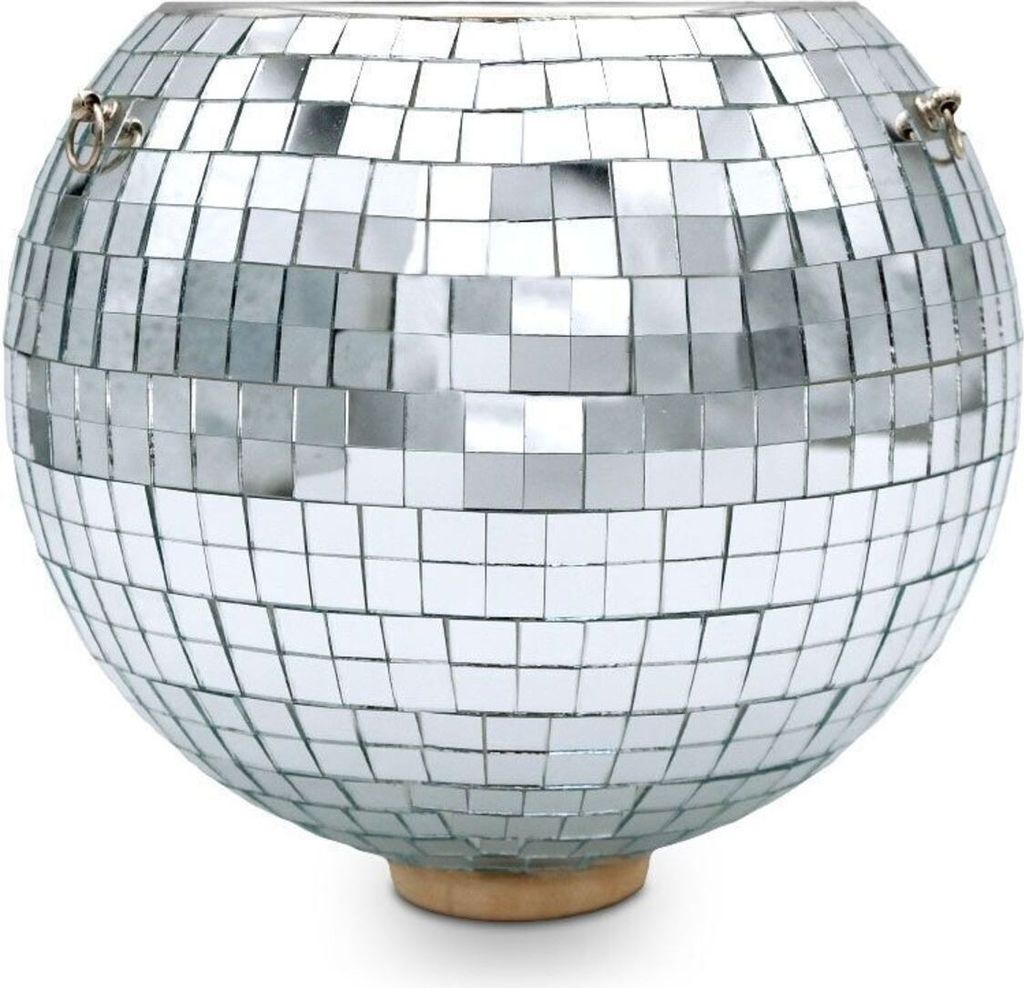 Discokugel Blumentopf mit Kette zum Aufhängen Produktbild 3