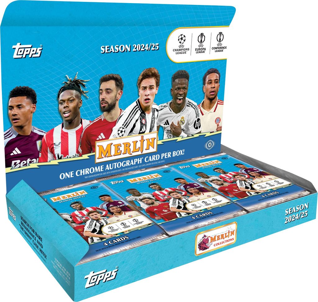 Topps Merlin UCC 2024/25 - 1 Hobby Box Produktbild 