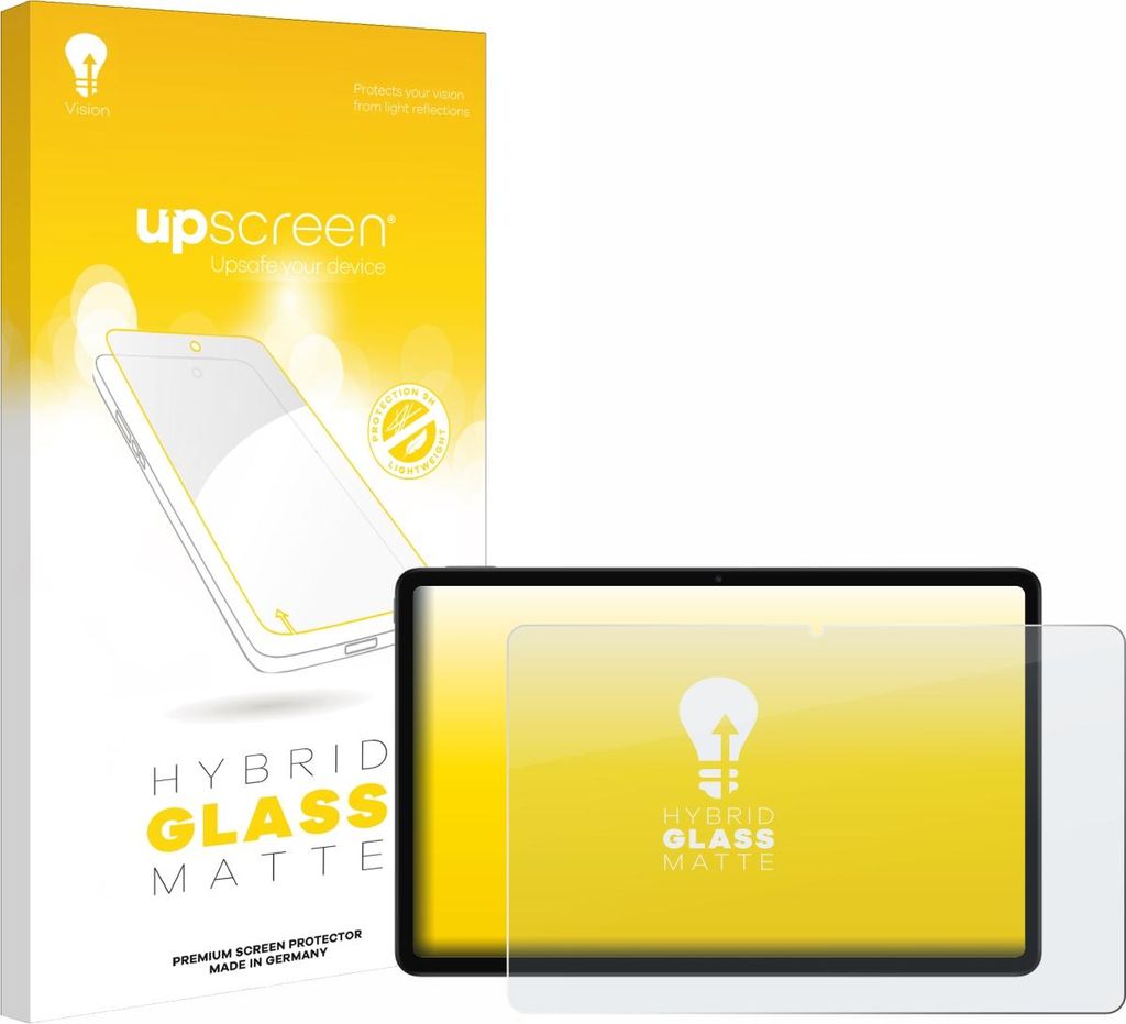 upscreen Entspiegelungs Schutzglas für Xiaomi Redmi Pad 2 Schutzfolie Panzer Folie Glas Display Schutz matt