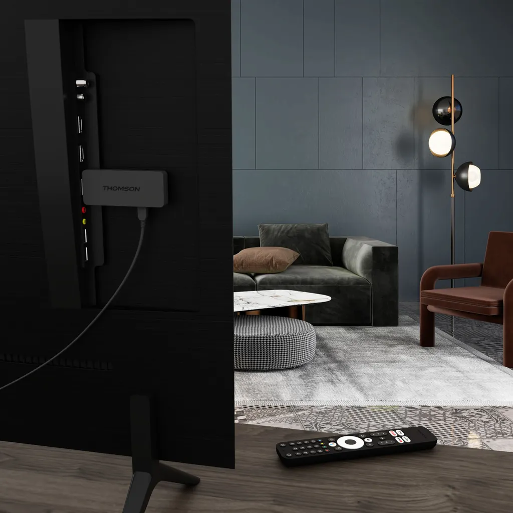 Thomson Streaming Stick Google TV avec Bluetooth et Chromecast Intégré - 4