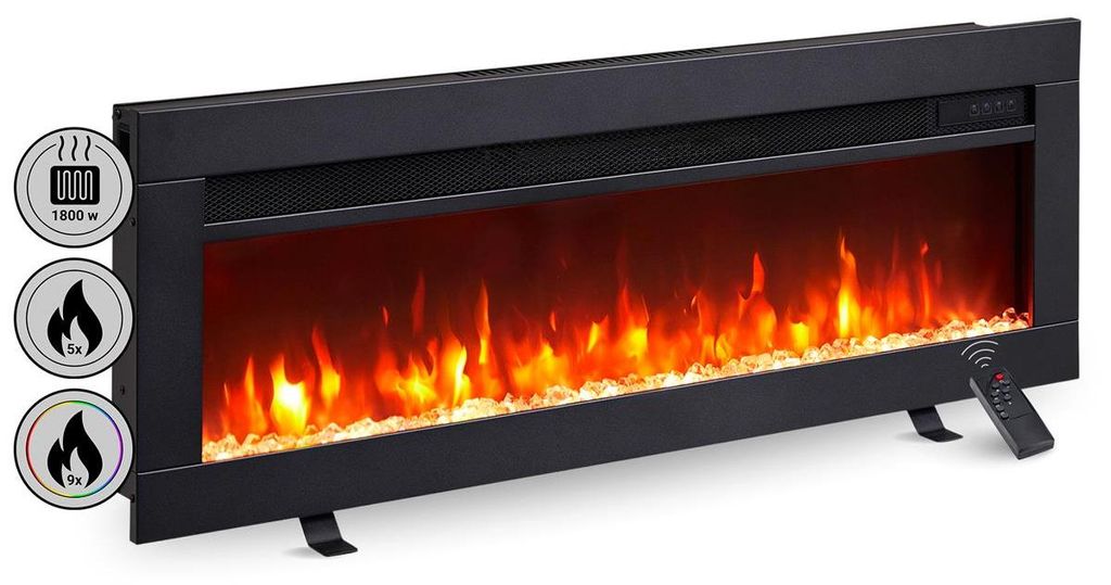 Elektrický krb, vestavný krb BALDERIA Agnes 36 – výkon až Obrázek produktu 