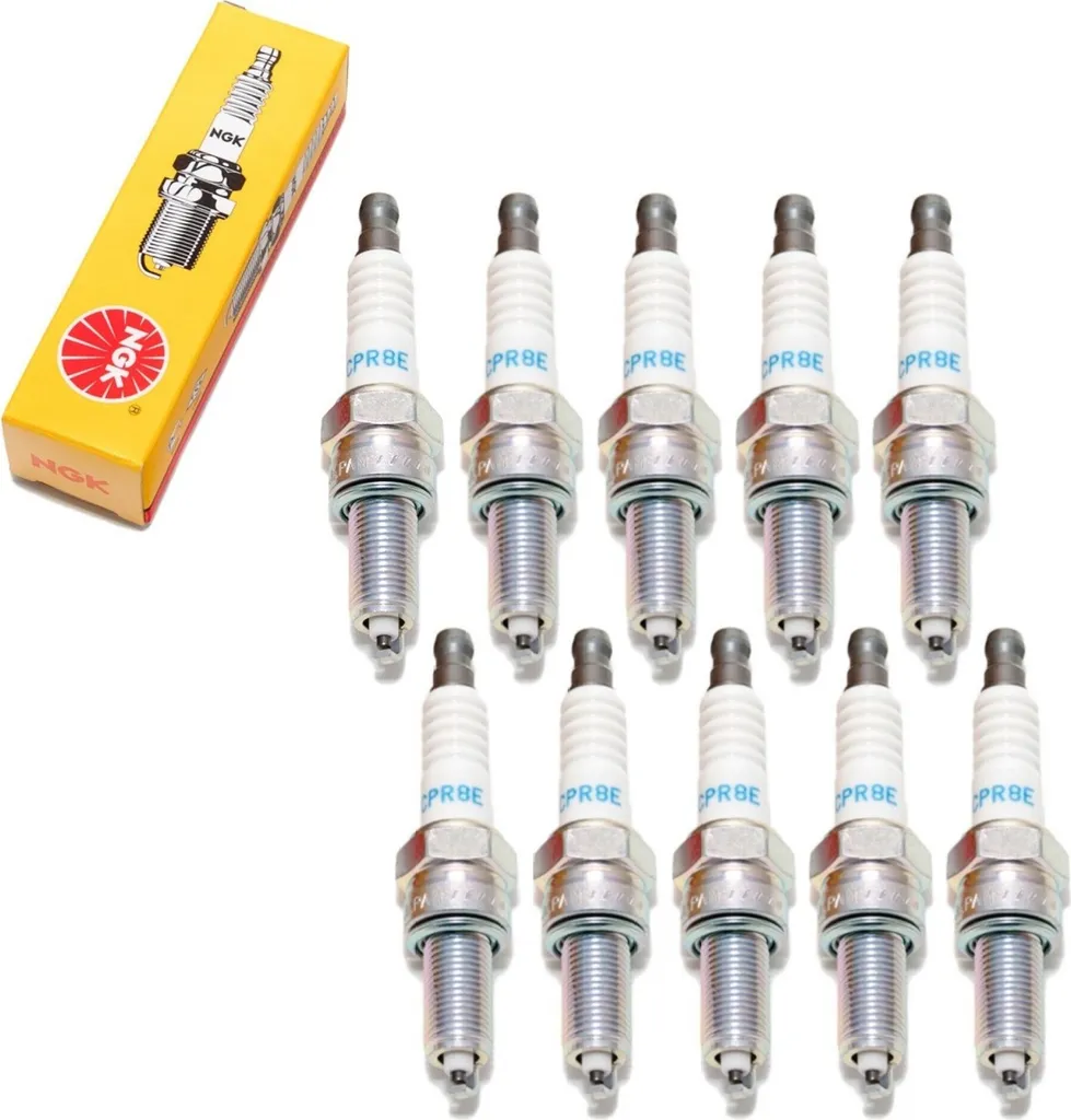 NGK CPR8E 7411 Candele Accensione x10 - Prestazioni Top per Motociclette