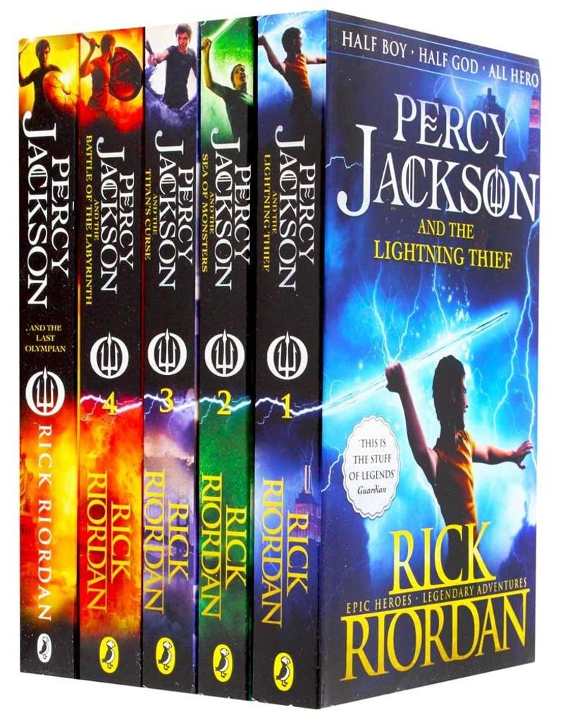 Percy Jackson: Colección de 5 libros Imagen del producto 