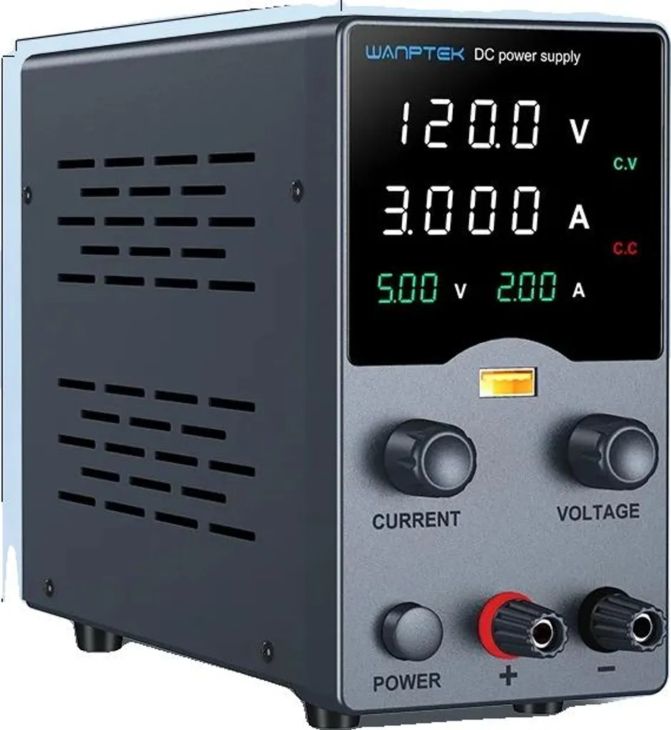 Alimentation de laboratoire anti-surchauffe pour test de circuit