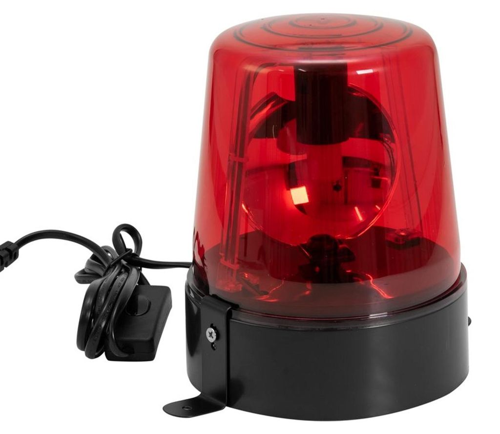 LED Party Polizeilicht SIRENE Warnlicht rot Produktbild 