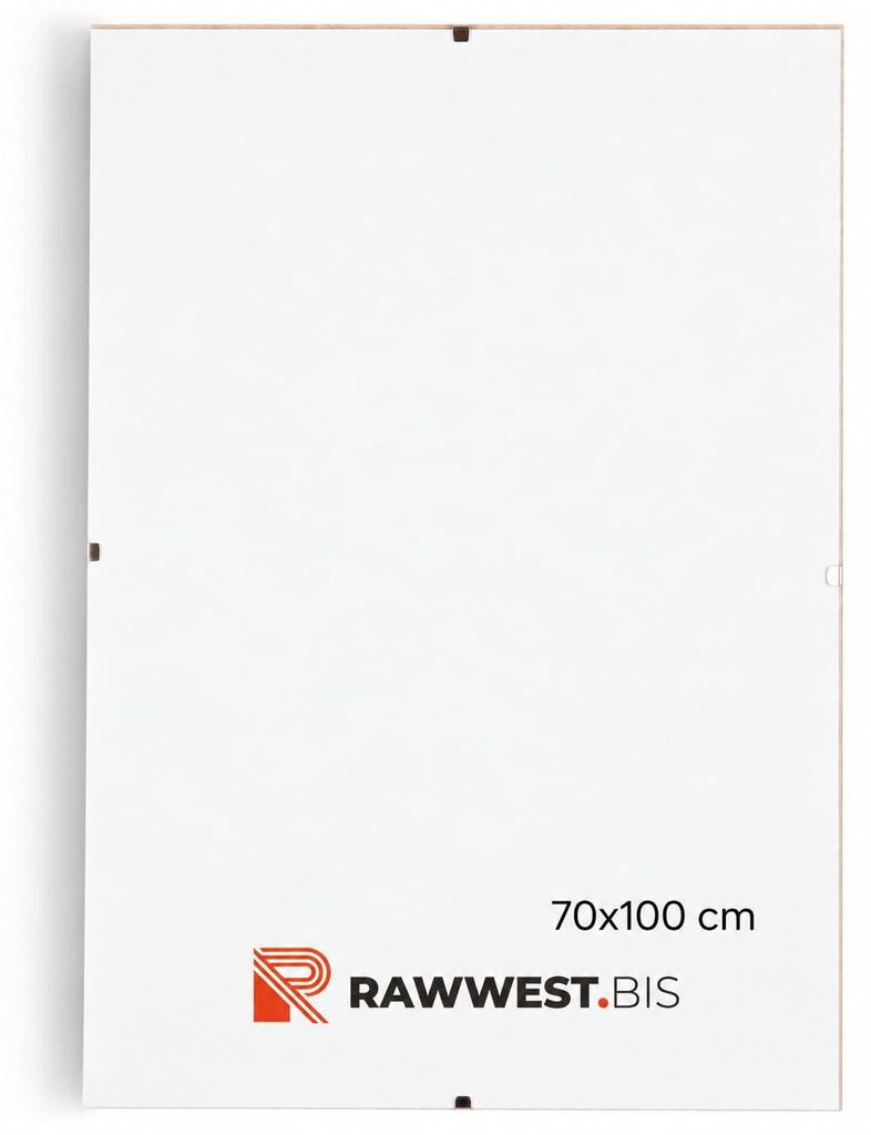 RAWWEST.BIS Rahmenloser Bilderrahmen 70x100 cm Cliprahmen Produktbild 